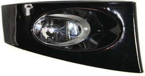 FIT 07-08 FRONT FOG LAMP RH, Lens and Housing, Black