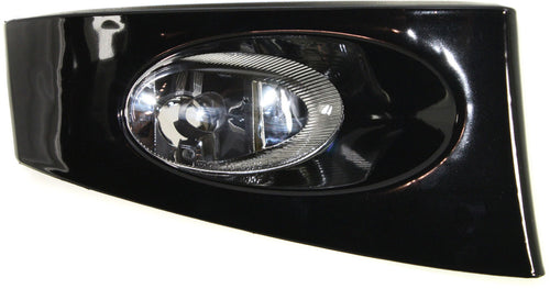 FIT 07-08 FRONT FOG LAMP RH, Lens and Housing, Black