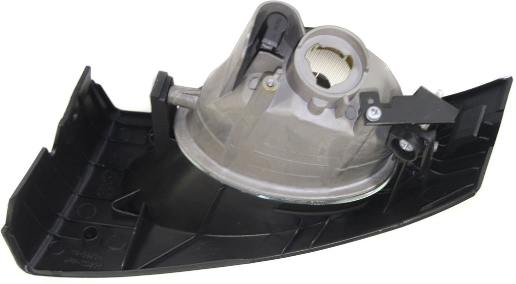 FIT 07-08 FRONT FOG LAMP RH, Lens and Housing, Black
