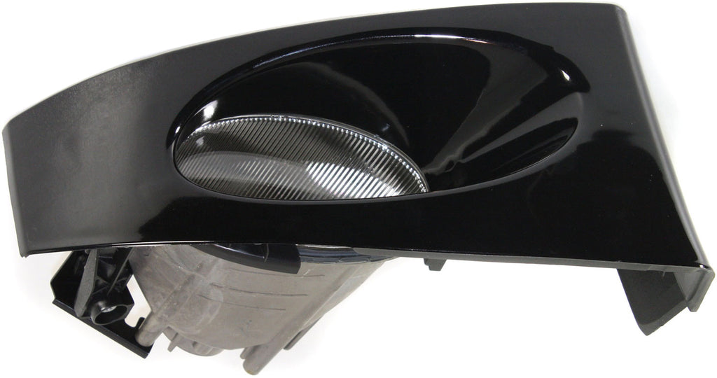 FIT 07-08 FRONT FOG LAMP RH, Lens and Housing, Black