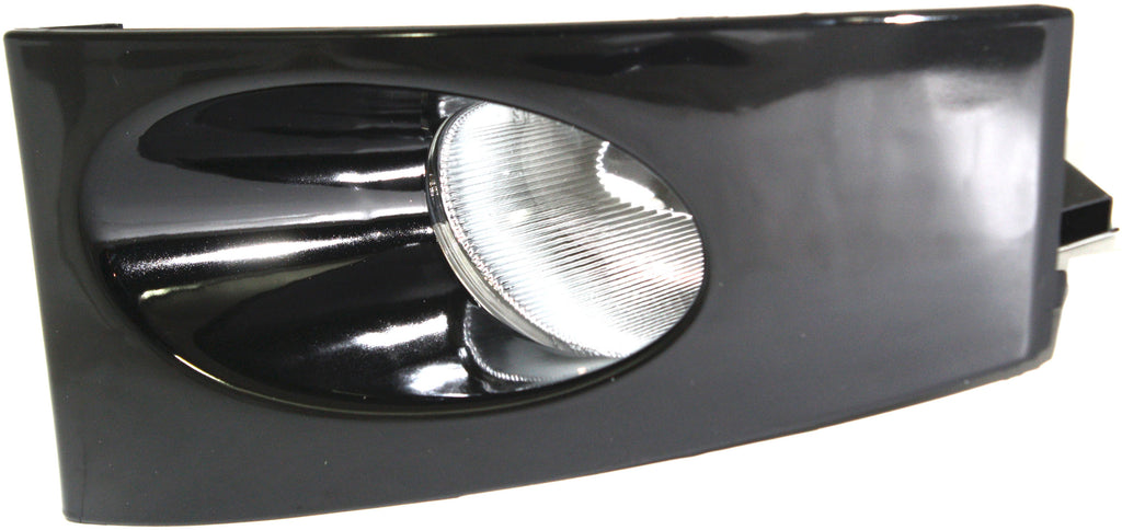 FIT 07-08 FRONT FOG LAMP LH, Lens and Housing, Black