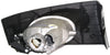 FIT 07-08 FRONT FOG LAMP LH, Lens and Housing, Black