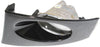 FIT 07-08 FRONT FOG LAMP LH, Lens and Housing, Black