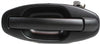 SANTA FE 01-06 REAR EXTERIOR DOOR HANDLE LH, Smooth Black, Plastic
