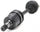 ACCORD 90-93 FRONT CV AXLE ASSEMBLY RH, New