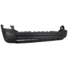 LIBERTY 05-07 FRONT BUMPER COVER, Textured, w/o Tow Hook Hole