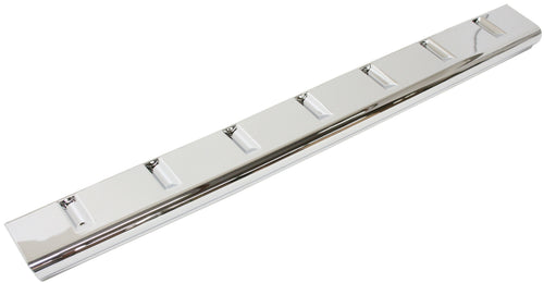 LIBERTY 08-12 FRONT BUMPER MOLDING, Lower, Plastic, Chrome - CAPA