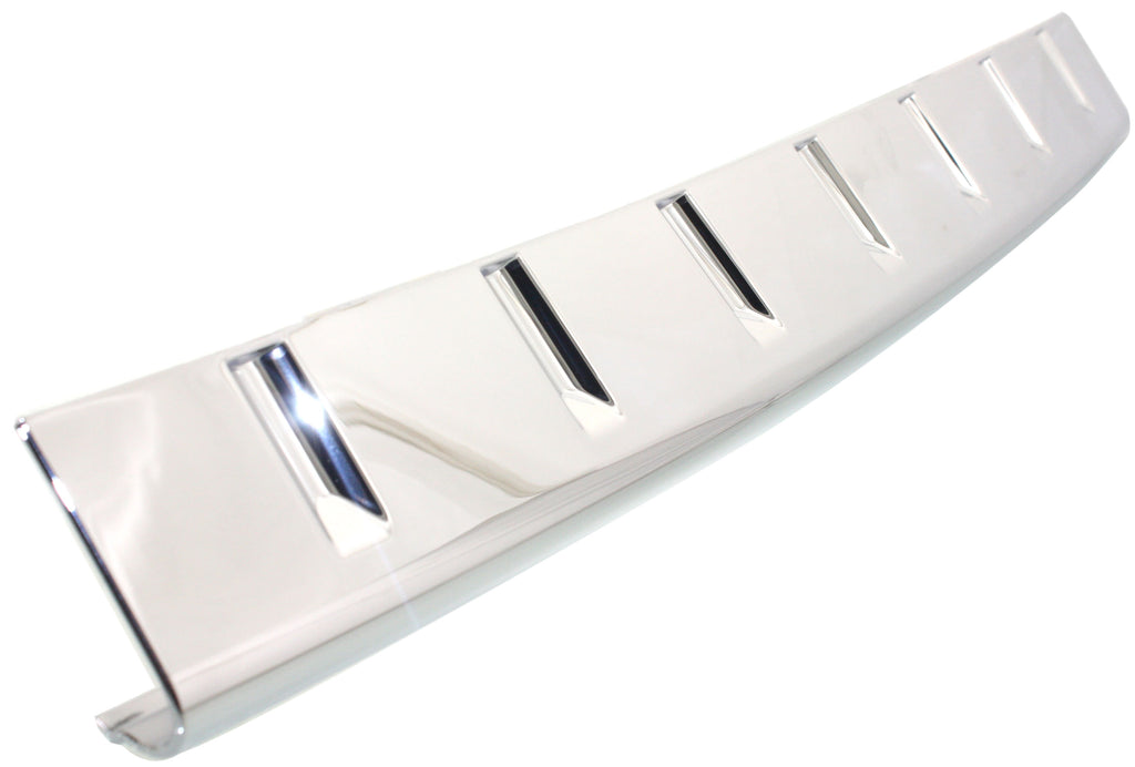 LIBERTY 08-12 FRONT BUMPER MOLDING, Lower, Plastic, Chrome - CAPA