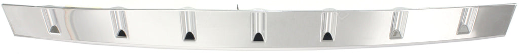 LIBERTY 08-12 FRONT BUMPER MOLDING, Lower, Plastic, Chrome - CAPA