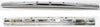 LIBERTY 08-12 FRONT BUMPER MOLDING, Lower, Plastic, Chrome