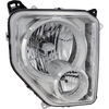 LIBERTY 08-12 HEAD LAMP RH, Assembly, Halogen, Chrome Interior, w/ Fog Light - CAPA