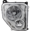 LIBERTY 08-12 HEAD LAMP RH, Assembly, Halogen, Chrome Interior, w/ Fog Light - CAPA