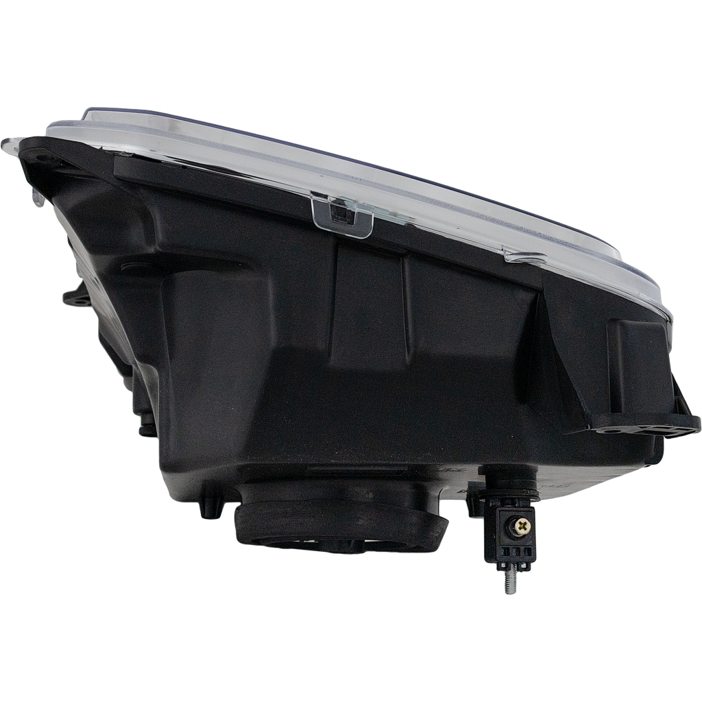 LIBERTY 08-12 HEAD LAMP RH, Assembly, Halogen, Chrome Interior, w/ Fog Light - CAPA