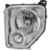 LIBERTY 08-12 HEAD LAMP LH, Assembly, Halogen, Chrome Interior, w/ Fog Light - CAPA