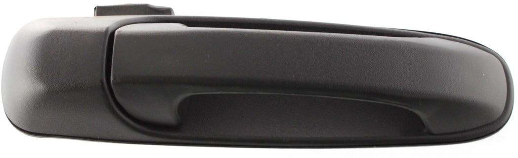 GRAND CHEROKEE 99-04/LIBERTY 02-07 FRONT EXTERIOR DOOR HANDLE Right, Txtrd Blk, w/o Keyhole, Plastic