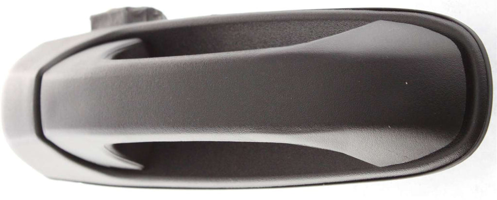 GRAND CHEROKEE 99-04/LIBERTY 02-07 FRONT EXTERIOR DOOR HANDLE Right, Txtrd Blk, w/o Keyhole, Plastic