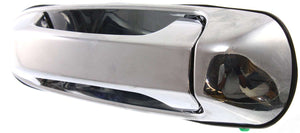 GRAND CHEROKEE 99-04/LIBERTY 02-07 REAR EXTERIOR DOOR HANDLE RH, All Chrome, Plastic