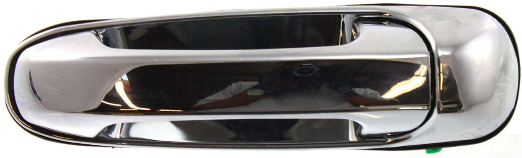 GRAND CHEROKEE 99-04/LIBERTY 02-07 REAR EXTERIOR DOOR HANDLE RH, All Chrome, Plastic