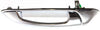 GRAND CHEROKEE 99-04/LIBERTY 02-07 REAR EXTERIOR DOOR HANDLE RH, All Chrome, Plastic