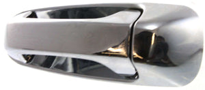 GRAND CHEROKEE 99-04/LIBERTY 02-07 REAR EXTERIOR DOOR HANDLE LH, All Chrome, Plastic