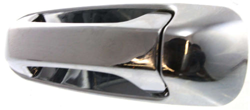 GRAND CHEROKEE 99-04/LIBERTY 02-07 REAR EXTERIOR DOOR HANDLE LH, All Chrome, Plastic