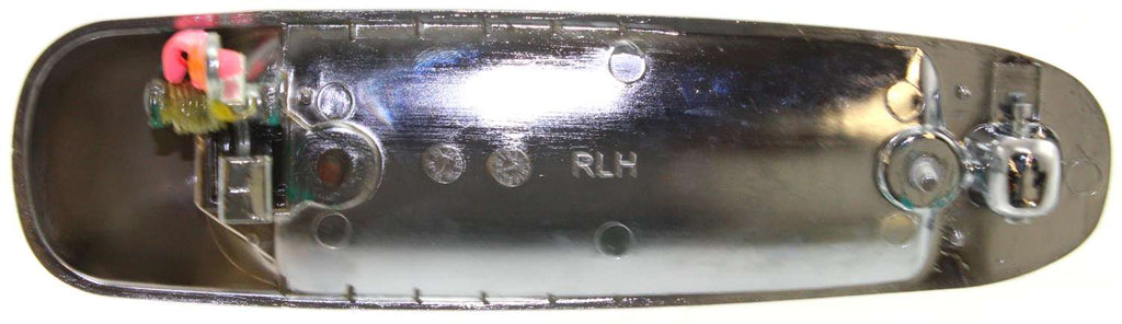 GRAND CHEROKEE 99-04/LIBERTY 02-07 REAR EXTERIOR DOOR HANDLE LH, All Chrome, Plastic