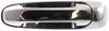 GRAND CHEROKEE 99-04/LIBERTY 02-07 REAR EXTERIOR DOOR HANDLE LH, All Chrome, Plastic