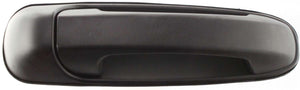 GRAND CHEROKEE 99-04/LIBERTY 02-07 REAR EXTERIOR DOOR HANDLE RH, Smth Black, Plastic