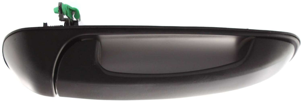 GRAND CHEROKEE 99-04/LIBERTY 02-07 REAR EXTERIOR DOOR HANDLE RH, Smth Black, Plastic