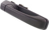 GRAND CHEROKEE 05-10 REAR EXTERIOR DOOR HANDLE RH, Textured Black, w/o Keyhole, Plastic