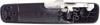 GRAND CHEROKEE 05-10 REAR EXTERIOR DOOR HANDLE RH, Textured Black, w/o Keyhole, Plastic