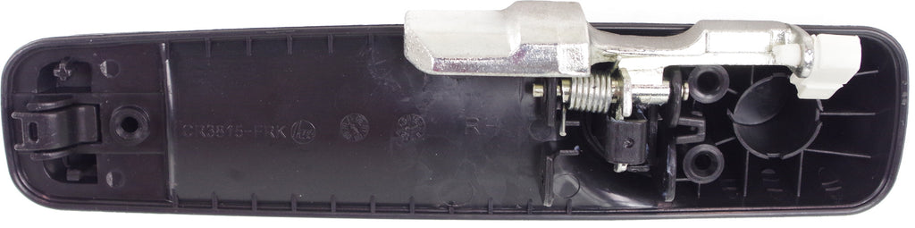 GRAND CHEROKEE 05-10 REAR EXTERIOR DOOR HANDLE RH, Textured Black, w/o Keyhole, Plastic