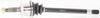 GRAND CHEROKEE 99-04 FRONT CV AXLE ASSEMBLY LH, Includes new axle nut