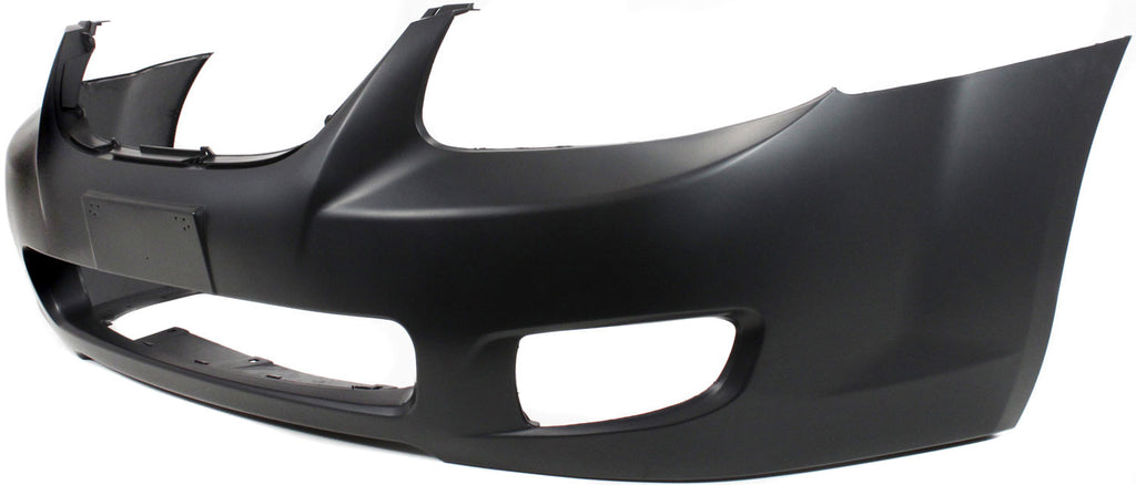 SPECTRA 07-09 FRONT BUMPER COVER, Primed, 4-Door, Sedan