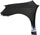 RONDO 07-12 FRONT FENDER RH, Primed, w/o Side Lamp Hole