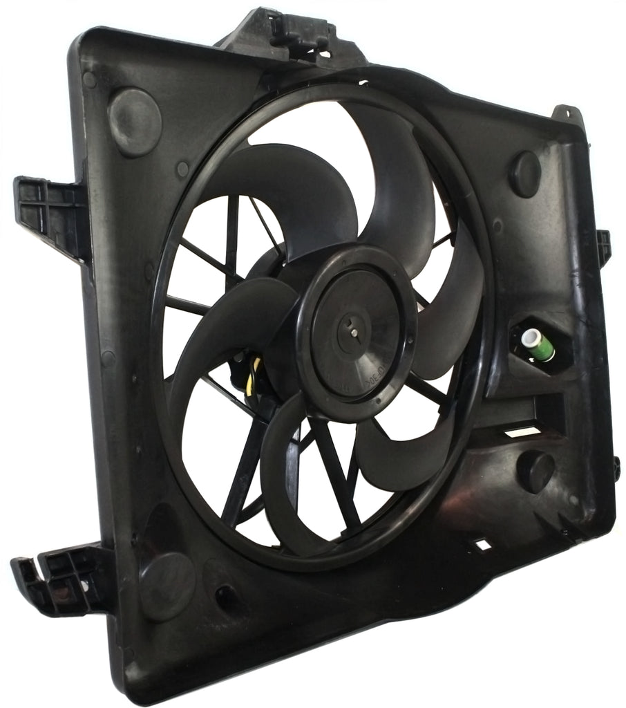 TOWN CAR 00-02 RADIATOR FAN SHROUD ASSEMBLY, Includes resistor