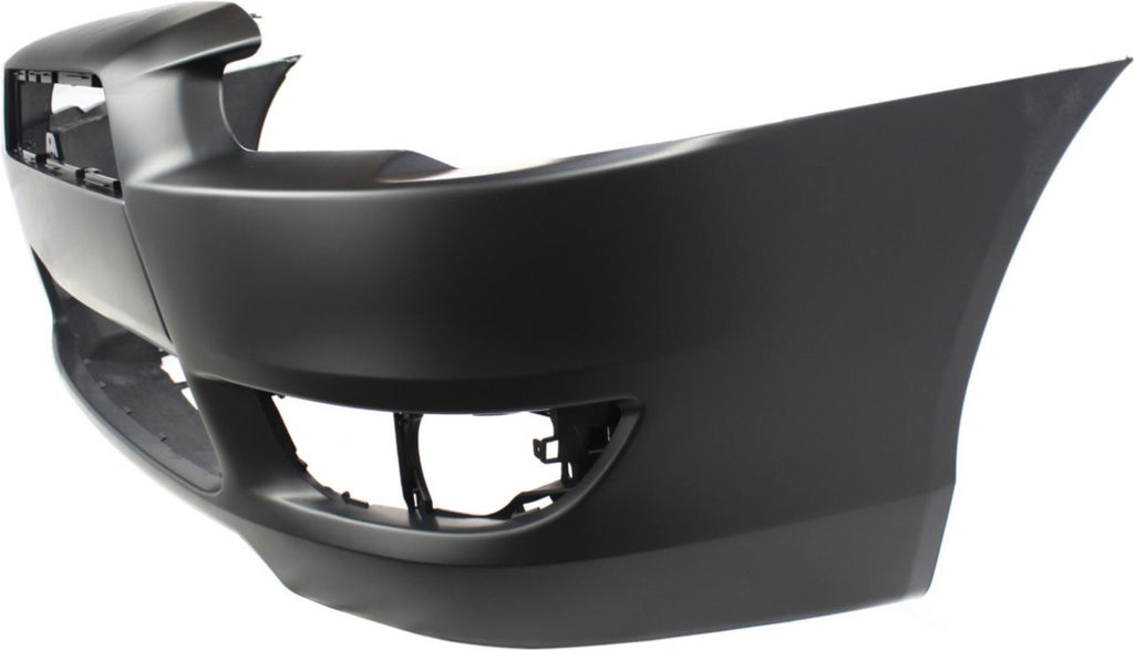 LANCER 08-15 FRONT BUMPER COVER, Primed, w/ Air Dam Holes, Standard Type, (Exc. Evolution Models)