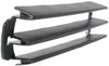 MONTERO SPORT 00-04 FRONT BUMPER GRILLE RH, Outer, Textured Black, w/o Fog Light Type