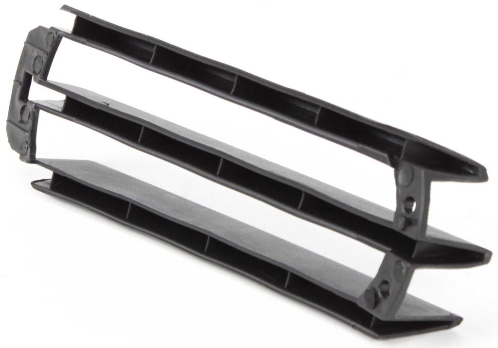 MONTERO SPORT 00-04 FRONT BUMPER GRILLE LH, Outer, Textured Black, w/o Fog Light Type