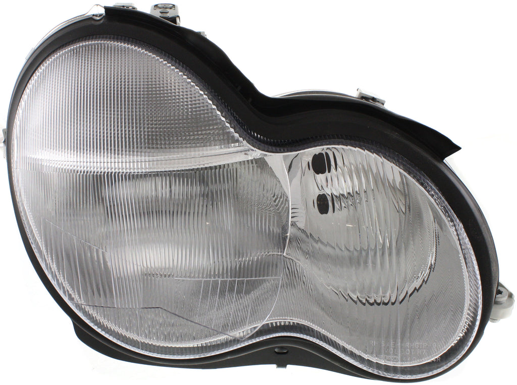 C-CLASS 01-07 HEAD LAMP RH, Lens and Housing, w/o Bulb and Ballast, Xenon, (203) Chassis, Sedan