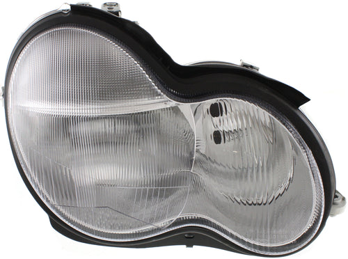 C-CLASS 01-07 HEAD LAMP RH, Lens and Housing, w/o Bulb and Ballast, Xenon, (203) Chassis, Sedan