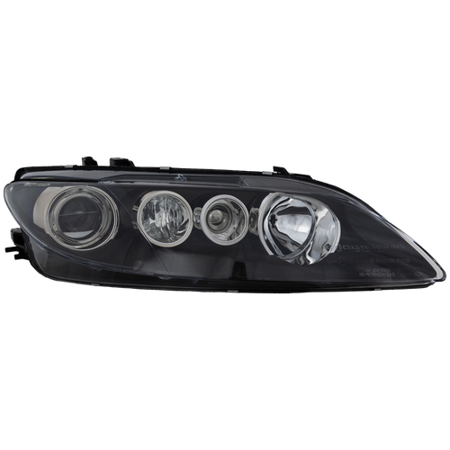 MAZDA 6 06-08 HEAD LAMP RH, Lens and Housing, Halogen, Sport Type