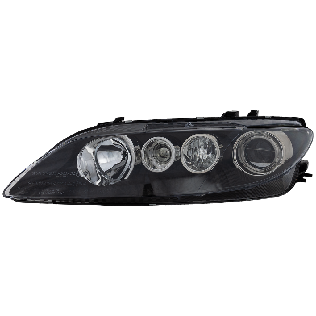 MAZDA 6 06-08 HEAD LAMP LH, Lens and Housing, Halogen, Sport Type