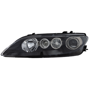 MAZDA 6 06-08 HEAD LAMP LH, Lens and Housing, Halogen, Sport Type