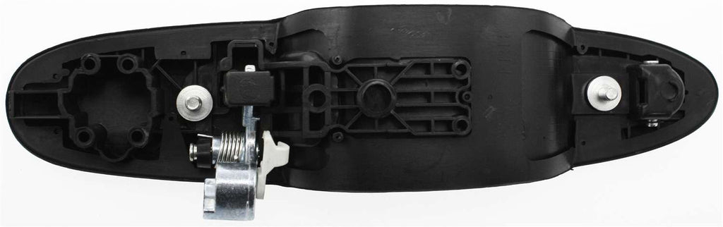 MPV 00-06 FRONT EXTERIOR DOOR HANDLE RH, Smooth Black, w/o Keyhole, w/o Keyless Entry, Plastic