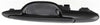 MPV 00-06 FRONT EXTERIOR DOOR HANDLE RH, Smooth Black, w/o Keyhole, w/o Keyless Entry, Plastic