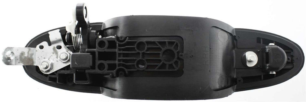 MPV 00-01 REAR EXTERIOR DOOR HANDLE RH, Textured Black, Plastic, DX Model