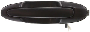 MPV 00-01 REAR EXTERIOR DOOR HANDLE LH, Textured Black, Plastic, DX Model