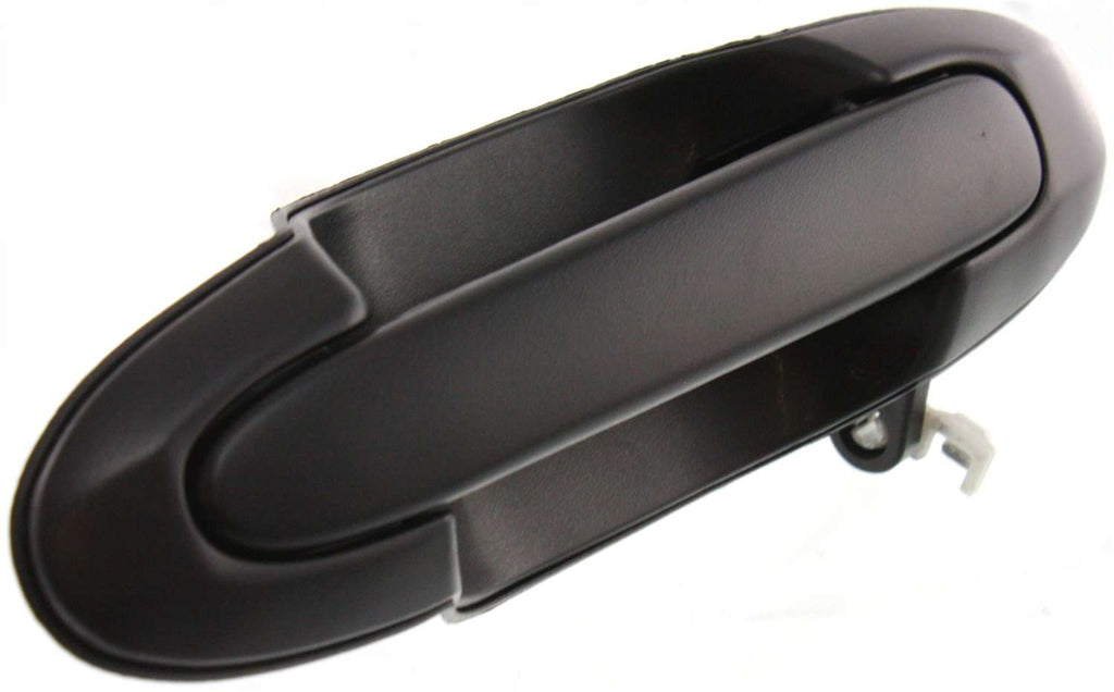 MPV 00-01 REAR EXTERIOR DOOR HANDLE LH, Textured Black, Plastic, DX Model