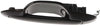 MPV 00-01 REAR EXTERIOR DOOR HANDLE LH, Textured Black, Plastic, DX Model